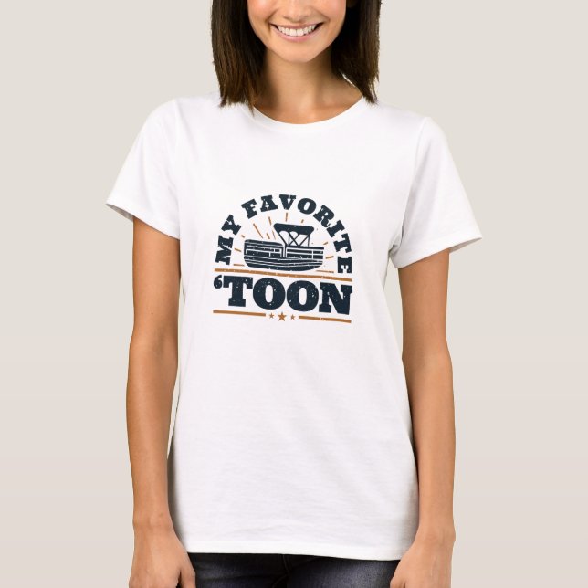 Camiseta Pontoon mi canción favorita (Anverso)