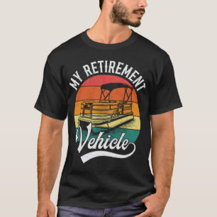 Camiseta Pontoon Mi Vehículo De Jubilación Funny Vela