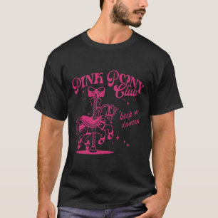 Camiseta Pony And Heels Lover Chicas Rosa Clubs Cowgirl