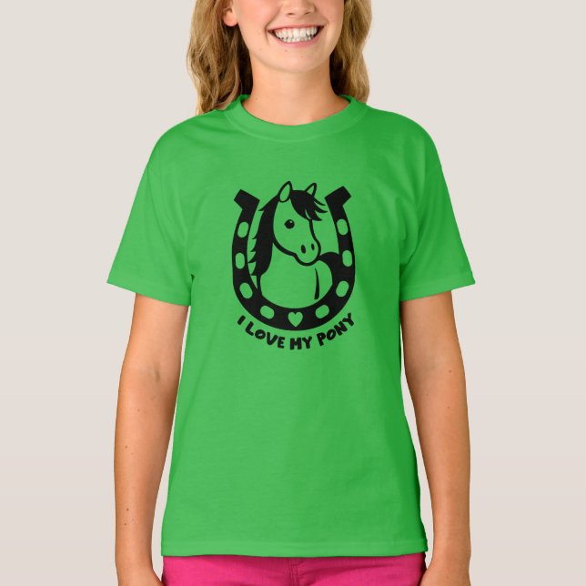 Camiseta Pony Club Rider (Anverso)