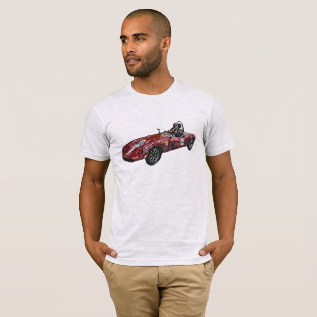 Camiseta Pony de baile clásico Abstract T-Shirt (Anverso completo)