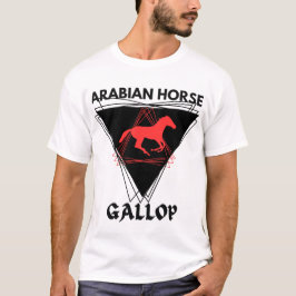 Camiseta Pony de Jockey Ecuestre Stallion Árabe