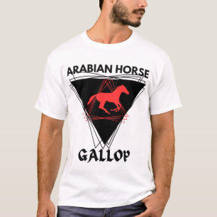 Camiseta Pony de Jockey Ecuestre Stallion Árabe