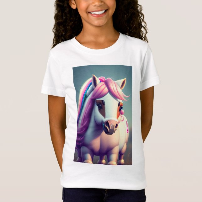 Camiseta Pony Espiritual Cute 3d 2 (Anverso)