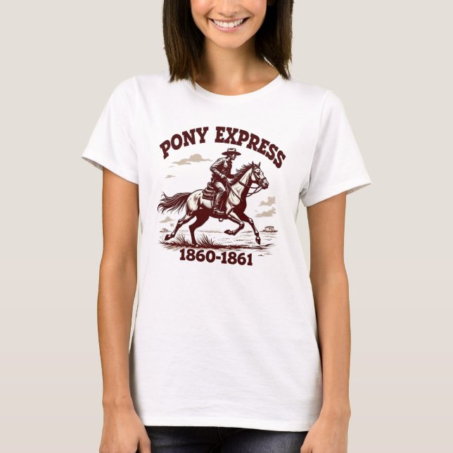 Camiseta Pony Express Rider Tee (Anverso)