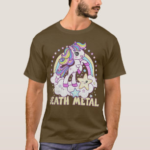 Camiseta Pony Metalizado de la muerte de Unicornio