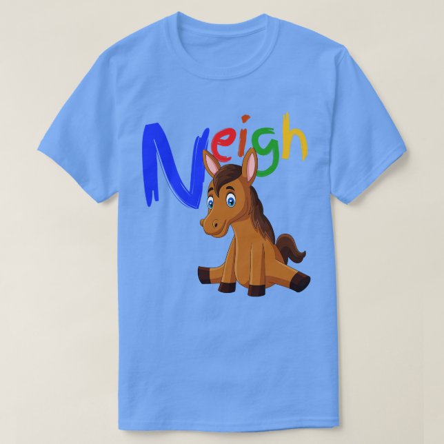Camiseta Pony Neighing (Diseño del anverso)