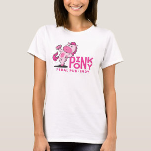 Camiseta Pony Pedal Pink Pub Indy
