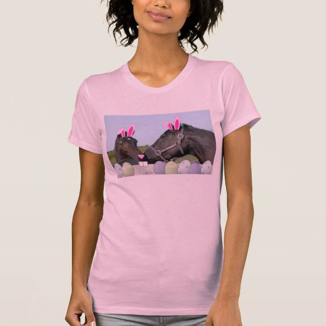 Camiseta Pony y caballo de Pascua (Anverso)