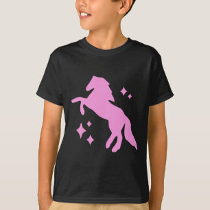 Camiseta Pony Y Heels Lover Clubs De Chicas Rosados Disco N
