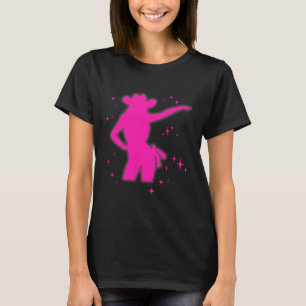 Camiseta Pony Y Heels Lover Clubs De Chicas Rosados Disco N