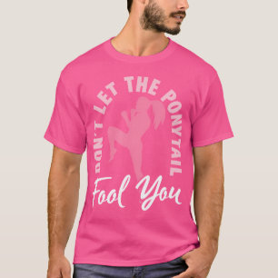 Camiseta Ponytail Mma Thai Boxing Kickboxing Tailandia Muay