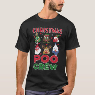 Camiseta Poo Crew Poop Emoticons