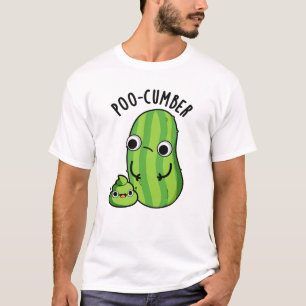 Camiseta Poo-cumber Funny Cucumber Pun