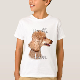 Camiseta Poodle (albaricoque) Mamá 2