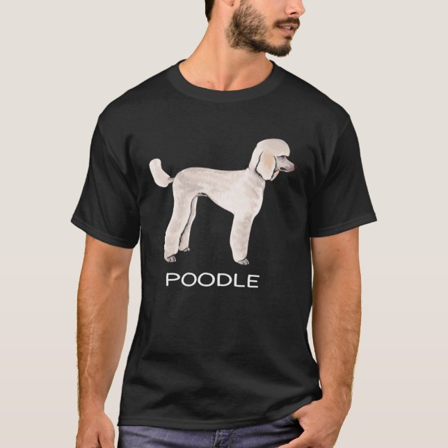 Camiseta Poodle Crazy Dog (Anverso)