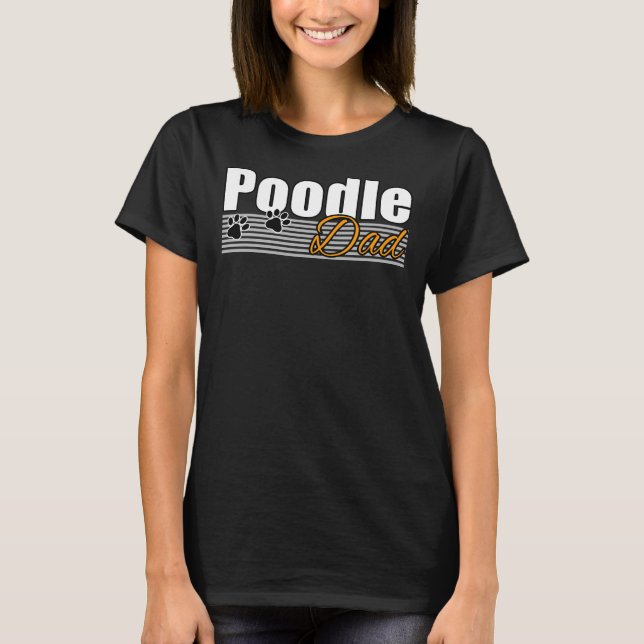 CAMISETA POODLE DAD (Anverso)