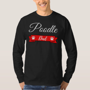 Camiseta Poodle Dad Cute Dog Gift