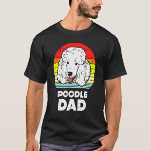 Camiseta Poodle Dad Sunset Animal Dog Dueños Hombres