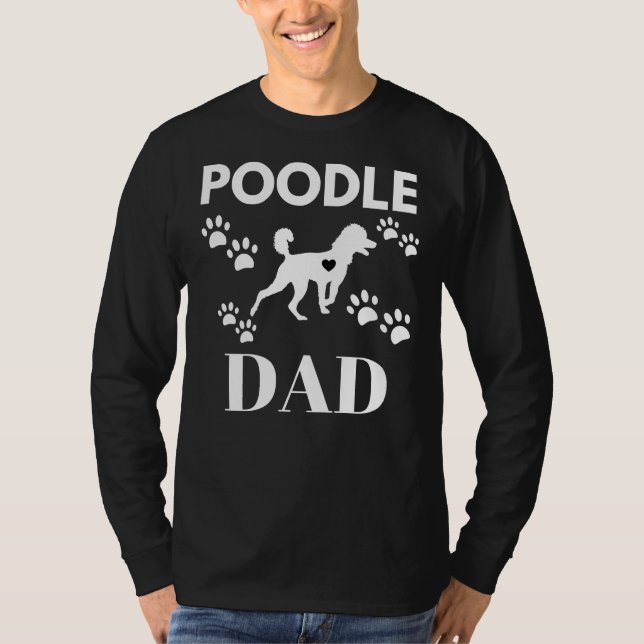 Camiseta Poodle Dad Vector Poodle (Anverso)