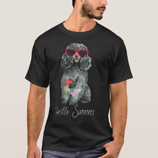 Camiseta Poodle de juguete de verano (Anverso)