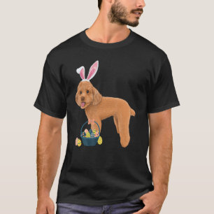 Camiseta Poodle de orejas de conejo perro Doge lindo conejo