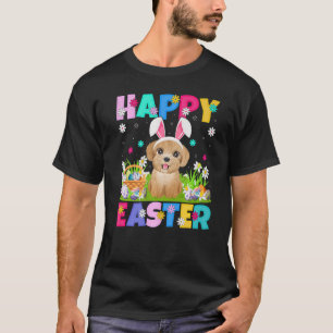 Camiseta Poodle Dog Happy Easter Bunny Poodle Easter Sunda
