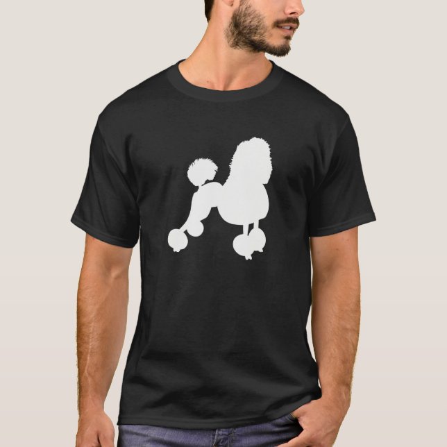 Camiseta Poodle Dog  Mom Dad Pet Cute  Puppy (Anverso)