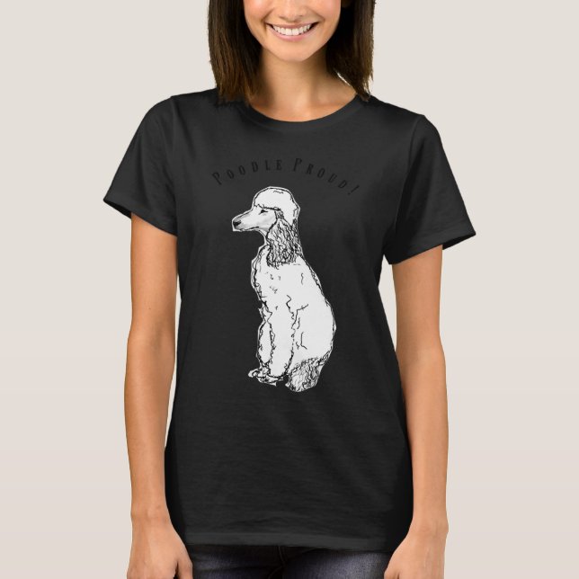 Camiseta Poodle Dog Proud (Anverso)