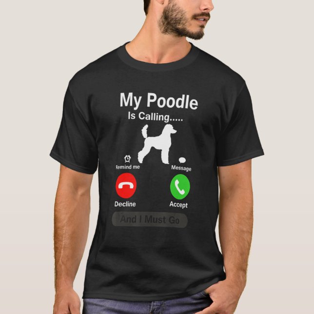 Camiseta Poodle English Labradoodle (Anverso)