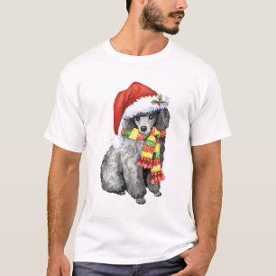 Camiseta Poodle feliz en miniatura de Howliday
