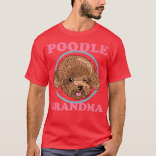 Camiseta Poodle Grandma Dog Owner Poodle T-Shirt Premium