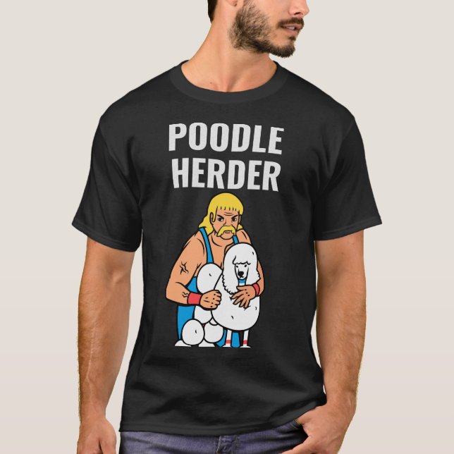 Camiseta Poodle Herder (Anverso)