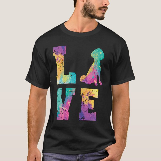 Camiseta Poodle Love (Anverso)