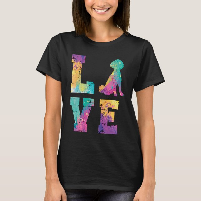 Camiseta Poodle Love (Anverso)