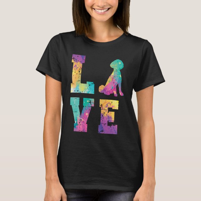 Camiseta Poodle Love (Anverso)