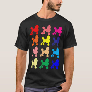Camiseta Poodle Lovers Dog Pop