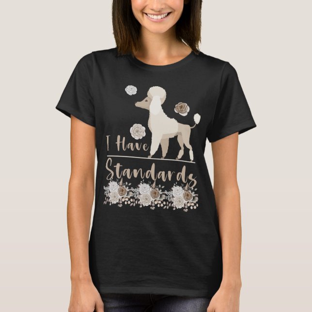 Camiseta Poodle Mama Dog Lover Funny Standard Poodle (Anverso)