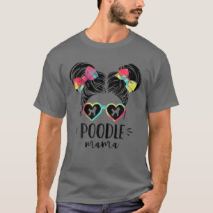 Camiseta Poodle Mama Regalos Doble Pelo Pato Regalos Perro