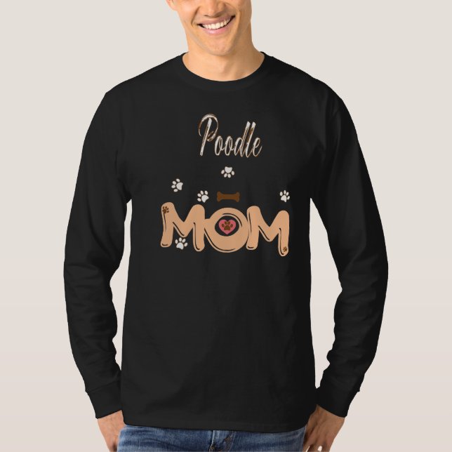 Camiseta Poodle Mom (Anverso)