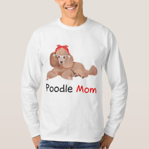 Camiseta Poodle Mom Dog Bandana Pet Lover Gift Womys Poodl