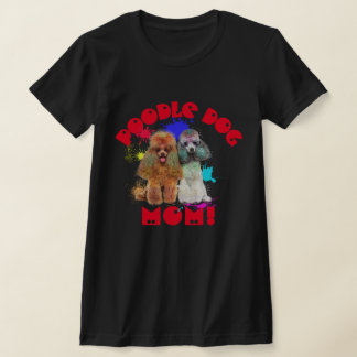 Camiseta Poodle Mom Dog Lover Mejor Mamá Perro