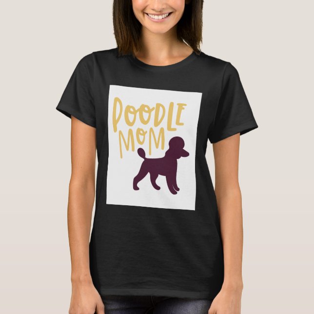 Camiseta Poodle Mom Essential (Anverso)