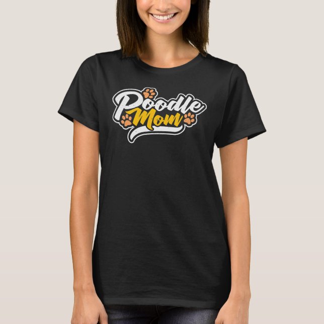 Camiseta Poodle Mom Essential (Anverso)