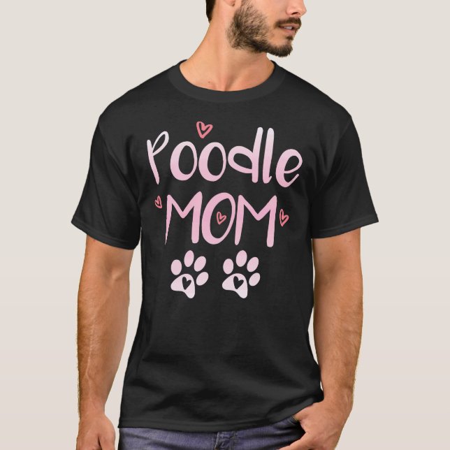 Camiseta Poodle Mom Few Scoop (Anverso)