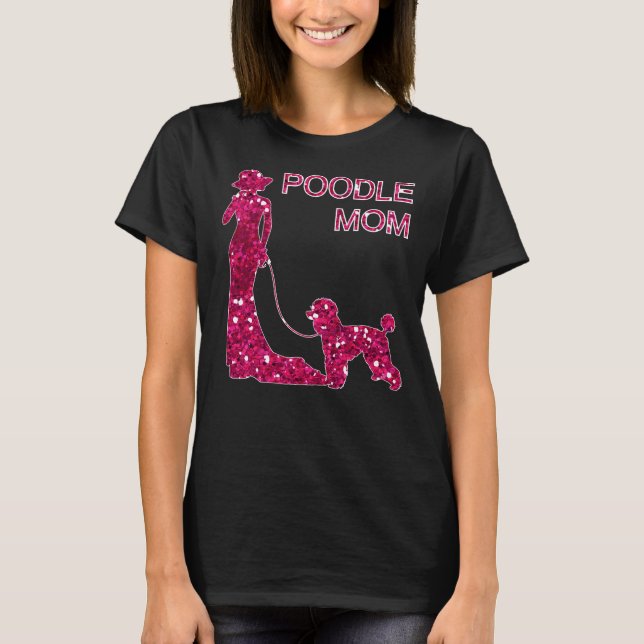 Camiseta Poodle Mom Few Scoop (Anverso)