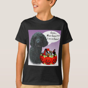 Camiseta Poodle (negro) Halloween Candy