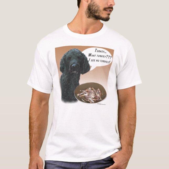 Camiseta Poodle (negro) Turquía (Anverso)