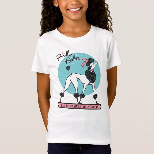 Camiseta Poodle Parlor (Anverso)