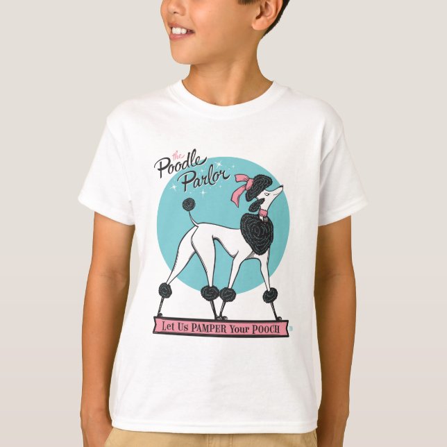 Camiseta Poodle Parlor (Anverso)